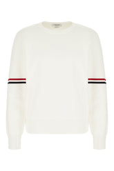 Maglione in cotone bianco -  | Wise