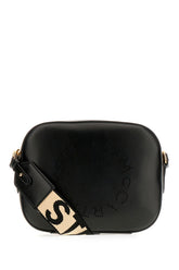 Borsa a tracolla Stella Logo mini in alter mat nero -  | Wise