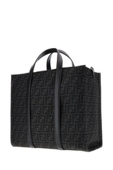 Borsa shopping in tessuto ricamato -  | Wise