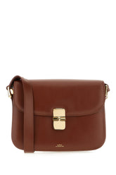 Borsa a tracolla Grace in pelle marrone -  | Wise