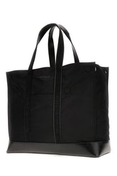 Borsa shopping in poliestere riciclato nero -  | Wise