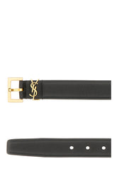 Cintura in pelle nera -  | Wise