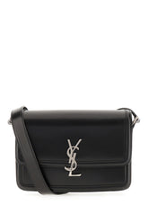 Borsa a tracolla Solferino media in pelle nera -  | Wise