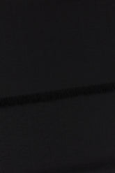 Sciarpa in misto seta nera -  | Wise