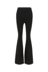 Pantalone jogging in misto viscosa nera -  | Wise