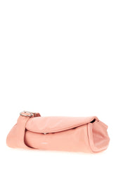Borsa a tracolla Cannolo grande in nappa rosa -  | Wise
