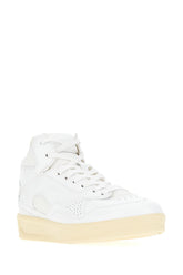 Sneakers bianche in pelle e rete -  | Wise