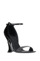 Sandali in pelle nera -  | Wise