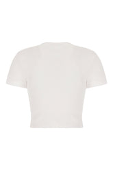 T-shirt in cotone stretch bianco -  | Wise
