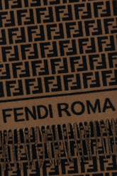 Sciarpa ricamata in misto lana -  | Wise