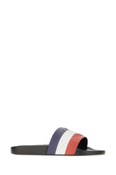 Multicolor rubber Basile slippers -  | Wise