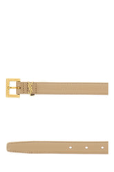 Cintura in pelle cappuccino -  | Wise