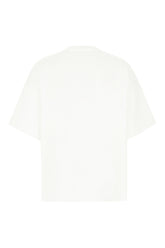 T-shirt oversize in cotone bianco -  | Wise
