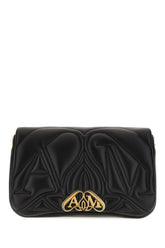 Borsa a spalla Seal in nappa nera -  | Wise