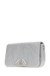 Borsa a tracolla Seal piccola in nappa grigia -  | Wise