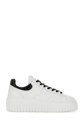 White nappa leather H-Stripes sneakers -  | Wise