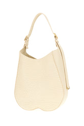 Borsa a spalla Chess media in pelle avorio -  | Wise