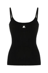 Top in misto viscosa bianco -  | Wise