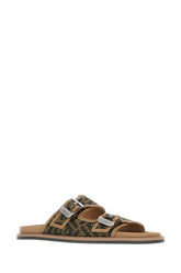Sandali Fendi Feel in tela ricamata -  | Wise