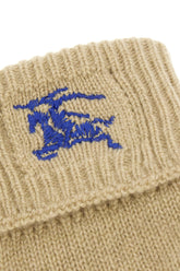 Guanti in misto cashmere verde kaki -  | Wise