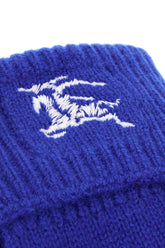 Guanti in misto cashmere blu -  | Wise