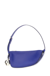 Borsa a spalla Shield mini in nappa blu elettrico -  | Wise