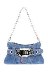 Borsa a spalla Gothic Belt in denim -  | Wise