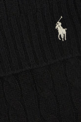 Sciarpa in misto lana nera -  | Wise