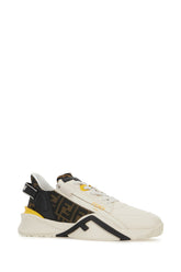 Multicolor leather and fabric Flow sneakers -  | Wise