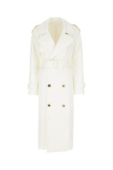 Trench in seta avorio -  | Wise