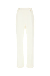 Ivory canvas pants -  | Wise