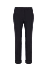 Pantalone in lana blu notte -  | Wise