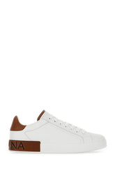 White leather Portofino sneakers -  | Wise