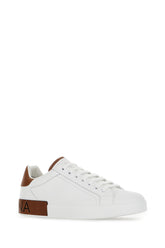 White leather Portofino sneakers -  | Wise