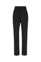 Pantalone in lana stretch ricamata -  | Wise