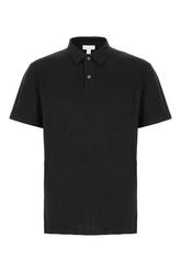 Polo in cotone nero -  | Wise