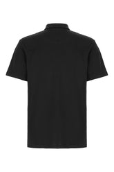 Polo in cotone nero -  | Wise
