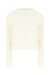 Maglione in misto lana avorio -  | Wise