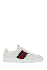White nappa leather sneakers -  | Wise