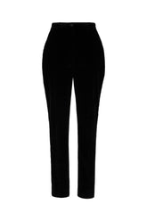 Pantalone in velluto nero -  | Wise