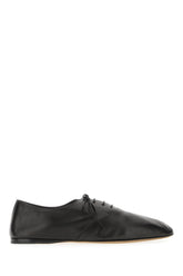 Scarpe stringate in nappa nera -  | Wise