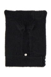 Balaclava in misto lana stretch nera -  | Wise