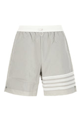 Bermuda in nylon grigio -  | Wise