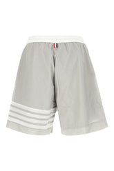 Bermuda in nylon grigio -  | Wise