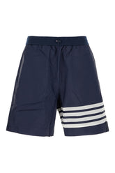 Bermuda in nylon blu navy -  | Wise