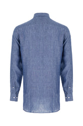 Blue linen shirt -  | Wise