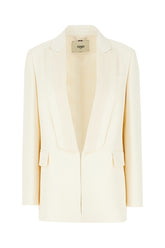 Ivory wool blend blazer -  | Wise