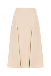 Skin pink silk skirt -  | Wise