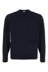 Cardigan in cotone blu navy -  | Wise