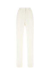 Embroidered wool pants -  | Wise